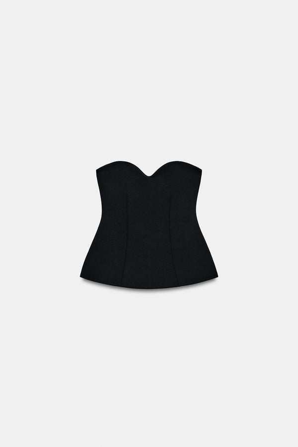 TOP BANDEAU DÉCOLLETÉ CŒUR