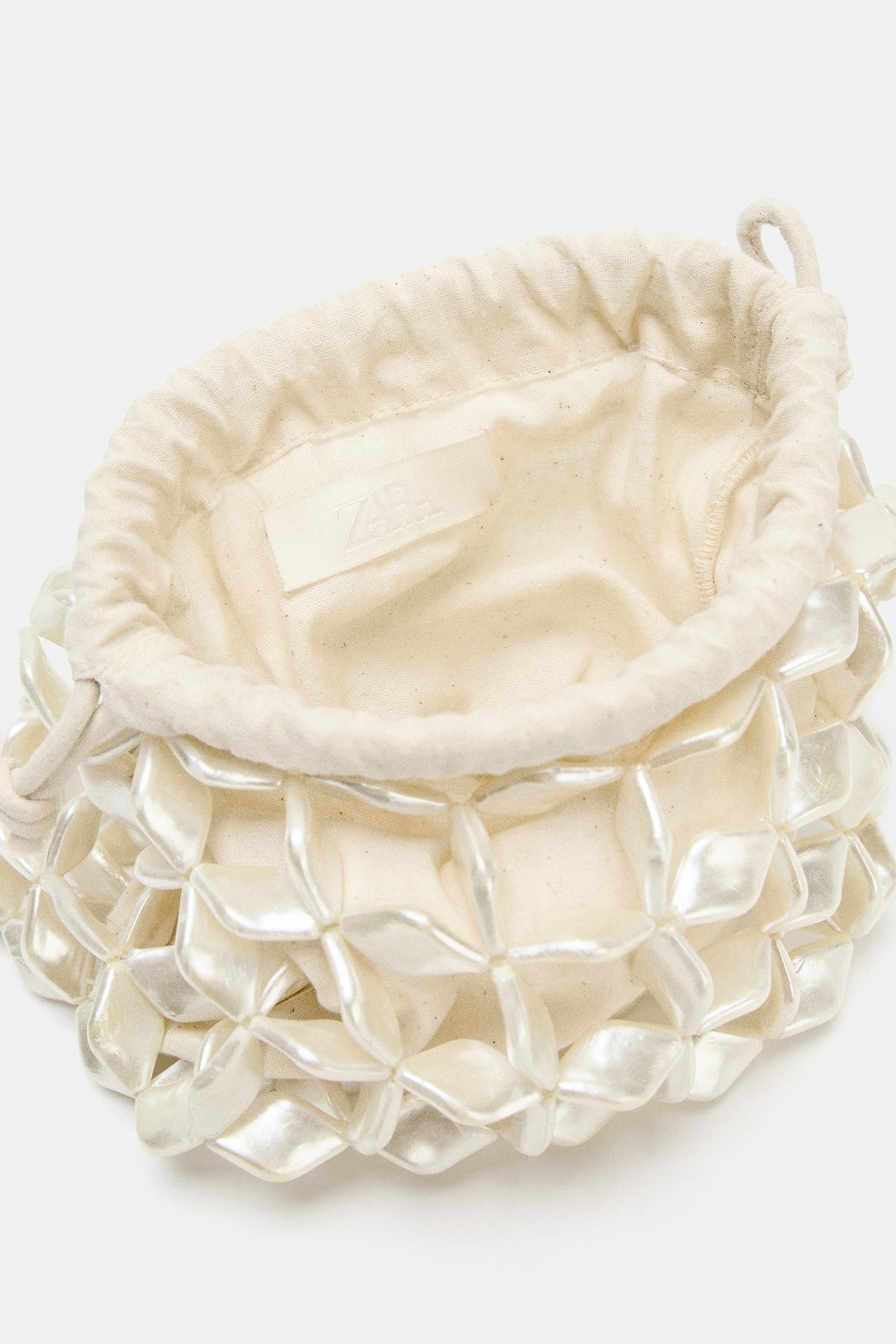 SAC SEAU EFFET NACRÉ